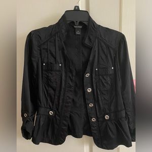 White House Black Market crop jacket